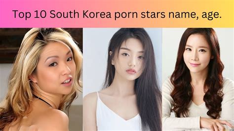 Top 20: South Korean Pornstars (2024)